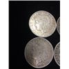 Image 2 : 5 Morgan Silver Dollars