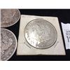 Image 4 : 5 Morgan Silver Dollars