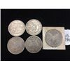 Image 5 : 5 Morgan Silver Dollars
