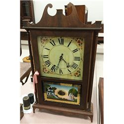 Eli Terry Pillar and Scroll Clock