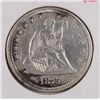 Image 1 : 1875 SEATED QUARTER AU
