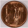 Image 1 : 1915 PANAMA- PACIFIC BRONZE MEDAL, MS-65 MOSTLY RED RARE!!