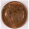 Image 2 : 1915 PANAMA- PACIFIC BRONZE MEDAL, MS-65 MOSTLY RED RARE!!