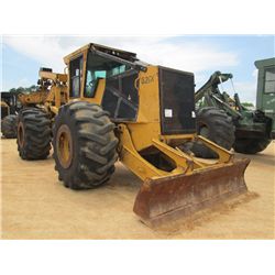 TIGERCAT 620C GRAPPLE SKIDDER, S/N 6201016, DUAL ARCH, ECAB W/AIR, 30.5-32 TIRES