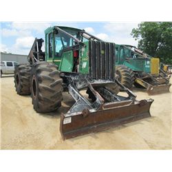 JOHN DEERE 648G III GRAPPLE SKIDDER, S/N 607713 (06 YR) DUAL ARCH, WINCH, ECAB W/AIR, 30.5-32 TIRES,