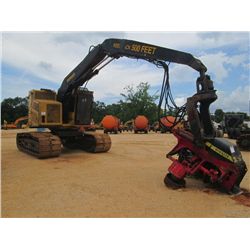 TIGERCAT H822 TRACK FELLER BUNCHER, S/N 822-30588 (05 YR) WARATAH PROCESSING SAWHEAD, ECAB W/AIR, ME
