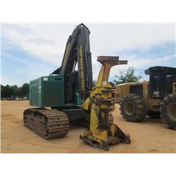 TIMBERJACK 608 TRACK FELLER BUNCHER , S/N 987194, ECAB W/AIR, KOEHRING 18-808 SAW HEAD, METER READIN