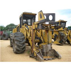 TIGERCAT 720D FELLER BUNCHER, S/N 4093 (05 YR) SAWHEAD, ECAB W/AIR, 28L-26 TIRES