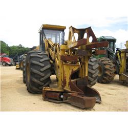 JOHN DEERE 643H FELLER BUNCHER, S/N 882335, SHEAR HEAD, ECAB W/AIR, 30.5-32 TIRES, METER READING 9,1