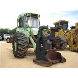 FRANKLIN 3600 FELLER BUNCHER, S/N 17919 (98 YR) SAW HEAD, THREE WHEEL, ECAB W/AIR, 24.5-32 TIRES, ME