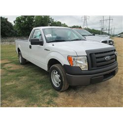 2010 FORD F150 PICKUP, S/N 1FTMF1CW9AKA67059, V8 GAS, A/T, LONG BED, ODOMETER READING 43,882 MI
