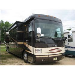 2008 MONACO DYNASTY RENAISSANCE IV T/A MOTOR COACH, S/N 1RF13571881044091, 425 CUMMINS, ENGINE BRAKE