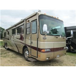 2002 MONACO 40' MOTOR HOME, S/N 1RF13561621018131, 400 HP CUMMINS ENG, ALLISON A/T, 2 SLIDE-OUTS, ON