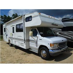 1999 COACHMAN LEP305 MOTOR HOME, S/N 1FDXE40S4WHB77679, 30' ON FORD CHASSIS, V10 GAS ENG, A/T, P/S, 