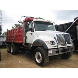 2007 INTERNATIONAL 7600 T/A DUMP, S/N 1HTWXAHT57J439504, 425 HP CUMMINS DIESEL ENG, 8LL TRANS, 46K R