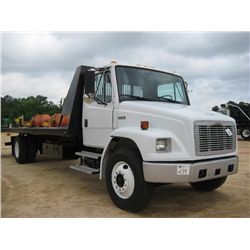 2000 FREIGHTLINER S/A F/B WRECKER, S/N 1FV6HFBA5YHG52256, CUMMINS DIESEL ENG, 6 SPD TRANS, 26K REARS