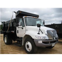 2010 INTERNATIONAL DURA STAR 4300 SBA S/A DUMP, S/N 1HTMMAAN0AHZ0837, INTL DIESEL ENG, A /T, 21K REA