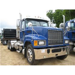 2013 MACK CHU 613 T/A TRUCK TRACTOR, S/N 1M1AN07Y5DM012239, MP8 505C MACK ENG, 18 SPD FULLER TRANS, 