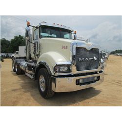 2013 MACK TD713 TITAN T/A TRUCK TRACTOR, S/N 1M1BD02Y3DM001478, 565HP MACK MP10 ENG, 18 SPD TRANS, 4