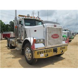 2006 PETERBILT 379 EXT HOOD T/A TRUCK TRACTOR, S/N 1XP5DB9X66N899334, 475 HP CAT C15 ENG, 18 SPD FUL