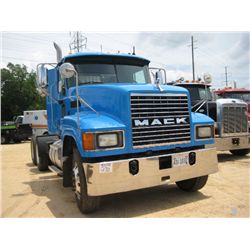 2007 MACK CHN613 T/A TRUCK TRACTOR, S/N 1M1AJ06Y57N007389, MACK DIESEL ENG, 10 SPD TRANS, 40K REARS,