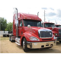 2007 FREIGHTLINER COLUMBIA T/A TRUCK TRACTOR  S/N 1FUJA6DEX7LY84038 CAT C13 DIESEL ENG A/T 40K REARS