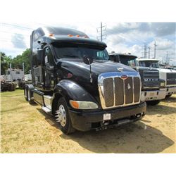 2004 PETERBILT 387 T/A TRUCK TRACTOR, S/N 1XP7DB9XX4D821585, CAT DIESEL ENG, 10 SPD TRANS, 38K REARS