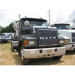 2003 MACK CH613 T/A TRUCK TRACTOR, S/N 1M1AA13Y03W152306, 350HP MACK ENG, 9 SPD TRANS, 40K REAR , 12
