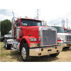 2005 FREIGHTLINER FLD120 T/A TRUCK TRACTOR, S/N 1FUJALCK35DN57820, 515 HP DETROIT DIESEL ENG, 10 SPD