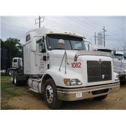2005 INTERNATIONAL 9200i T/A TRUCK TRACTOR, S/N 2HSCEAPR05C172870, 435 HP CUMMINS DIESEL ENG, 10 SPD