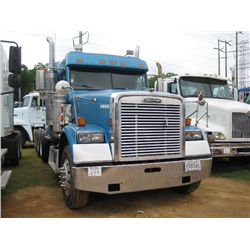 2002 FREIGHTLINER CLASSIC TRI-AXLE TRUCK TRACTOR, S/N 1FUJAHAV82LG33367, 500 HP CAT DIESEL ENG, 13 S