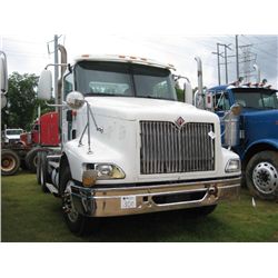 2002 INTERNATIONAL 9200 T/A TRUCK TRACTOR, S/N 2HSCEAHR02C032229, ISM CUMMINS DIESEL ENG, 10 SPD TRA