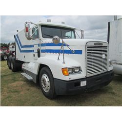 1996 FREIGHTLINER FLD120 T/A TRUCK TRACTOR, S/N 1FUYDSEB4TH662417, 12.7 LITER DETROIT ENG, 10 SPD TR