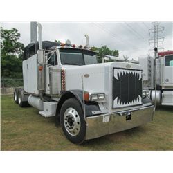 1996 PETERBILT 379 T/A TRUCK TRACTOR, S/N 1X5DBBX8TN387278, 3406 CAT DIESEL ENG, 10 SPD TRANS, 34K R