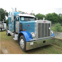1994 PETERBILT 379 T/A TRUCK TRACTOR, S/N 1XP5DB8X7RD349040, CAT 3406B ENG, 9 SPD TRANS, 34K REARS, 