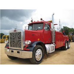 1983 PETERBILT 359 T/A WRECKER, S/N N161251, CUMMINS DIESEL, 9 SPD