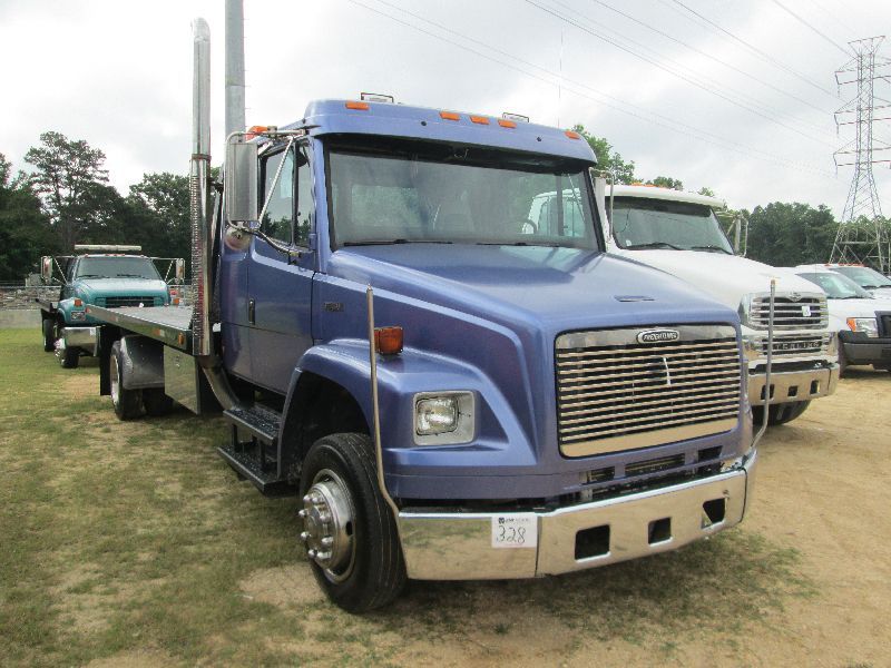 2001 FREIGHTLINER FL60 S/A ROLLBACK TRUCK, S/N 1FYABPAC50HH66705, CAT ...