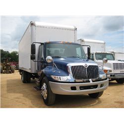 2002 INTERNATIONAL 4300 S/A VAN TRUCK, S/N 1HTMMAAL52H538706, INTL DT466 DIESEL ENG, A/T, 24' ENCLOS