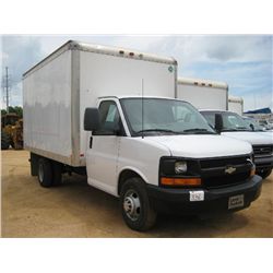 2009 CHEVROLET S/A CARGO BODY, S/N 1GBJG31K091126808, V8 GAS, A/T, 8,600# REAR AXLE, 4,300# FRONT AX