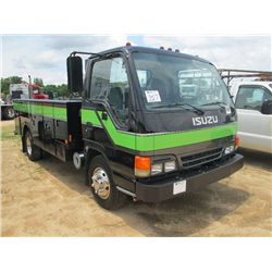 2001 ISUZU S/A SERVICE TRUCK, S/N JALC4814217012902, ISUZU DIESEL ENG, A/T, 9,880LB REARS, 5,360LB F
