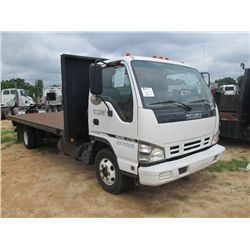 2006 ISUZU S /A FLATBED, S/N JALB4B16467007365, DIESEL ENG, A/T, 18' STEEL F/B BODY, TIE DOWNS, ODOM
