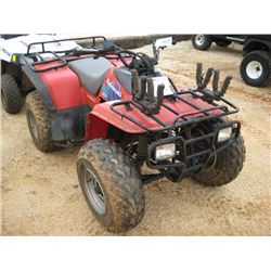 2001 KAWASKAI BAYOU 300 4-WHEELER, S/N JKALF8B1X1B547215
