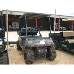 CLUB CAR GOLF CART, S/N AG9946-841168, GAS ENG, LIFT KIT