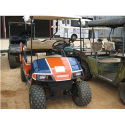 E-Z-GO HIGH LIFT GOLF CAR, S/N 1222211499, ELEC, REAR SEAT