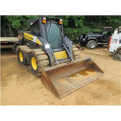 NEW HOLLAND L190 SKID STEER LOADER, S/N N6M445331 (07 YR) GP BUCKET, ECAB W/AIR, METER READING 1,214