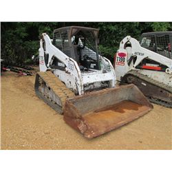 BOBCAT T190 SKID STEER LOADER, S/N 531612831 (06 YR) GP BUCKET, TRACK TYPE, CANOPY, METER READING 2,