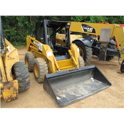 JOHN DEERE 7775 SKID STEER LOADER, S/N 20161, GP BUCKET, CANOPY