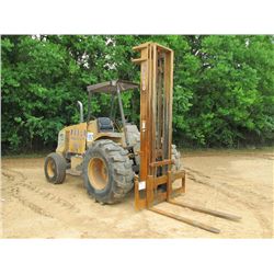 HARCO HP8500 FORKLIFT, S/N 91580, 8,500# CAP, TRIPLE STAGE MAST, CANOPY, METER READING 10,504 HRS