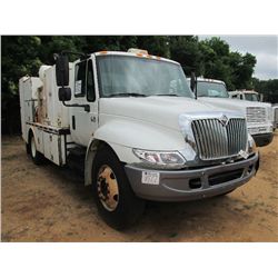 2007 INTERNATIONAL 4200 S/A FUEL & LUBE TRUCK, S/N 1HTMPAFL87H494661, VT365 INT DIESEL, A/T, A/B, 17
