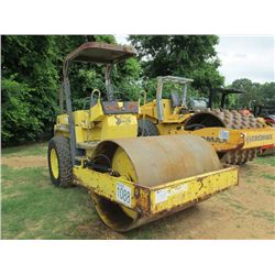 BOMAG BW172D-2 VIBRATORY ROLLER, S/N 1095201203485, 66" DRUMS, CANOPY, METER READING 2,567 HRS